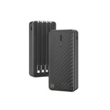 NCC DY-0803 Power Bank With Cables 20000mAh 10W Black