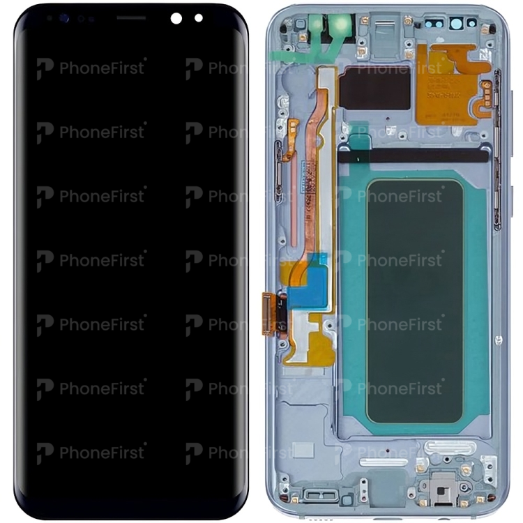 Samsung S8 Plus G955 LCD (W/F) Glass Change Orchid Grey