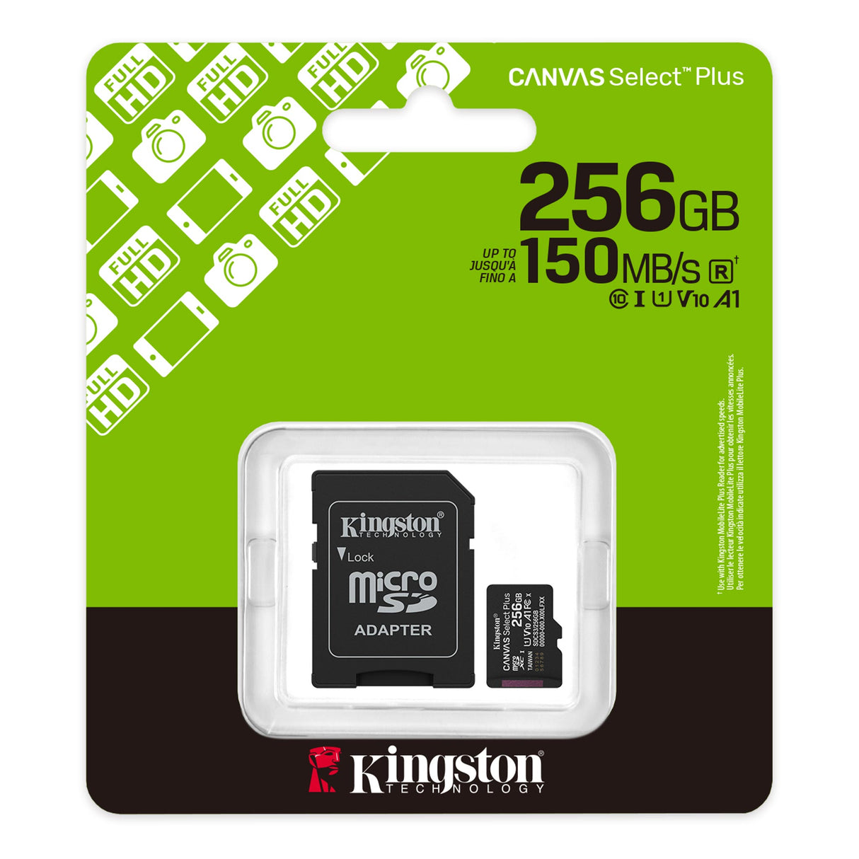 Kingston Canvas Select Plus Memory Card 256GB