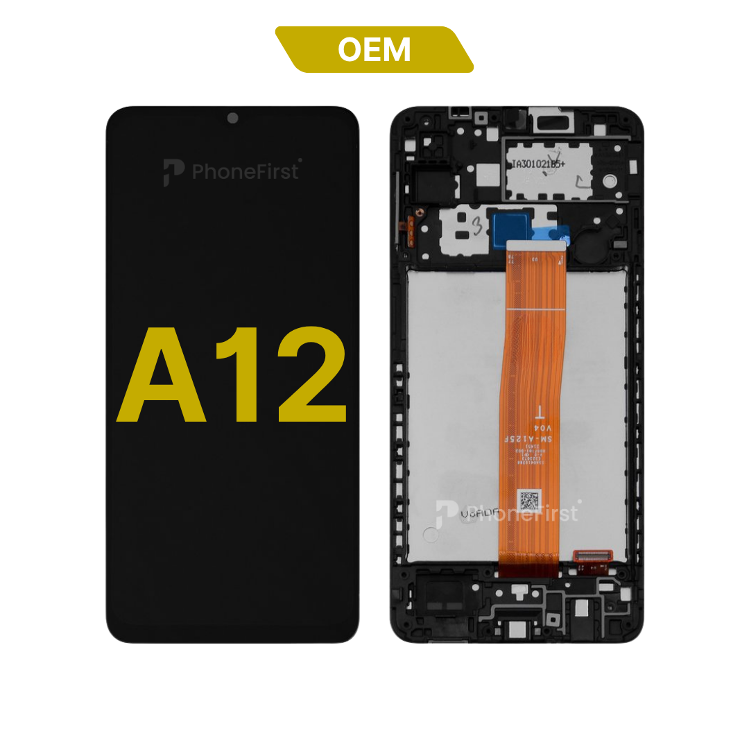 Samsung A12 A125F LCD (W/F) OEM