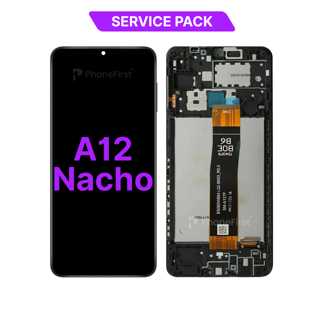Samsung A12 NACHO A127 LCD (W/F) Service Pack