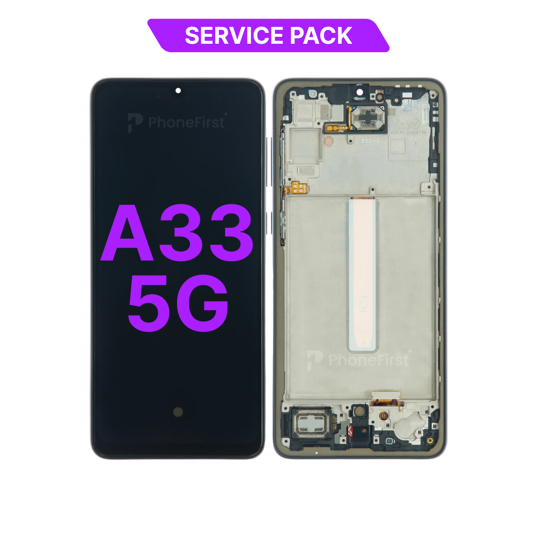 Samsung A33 5G A336 LCD (W/F) Service Pack Black