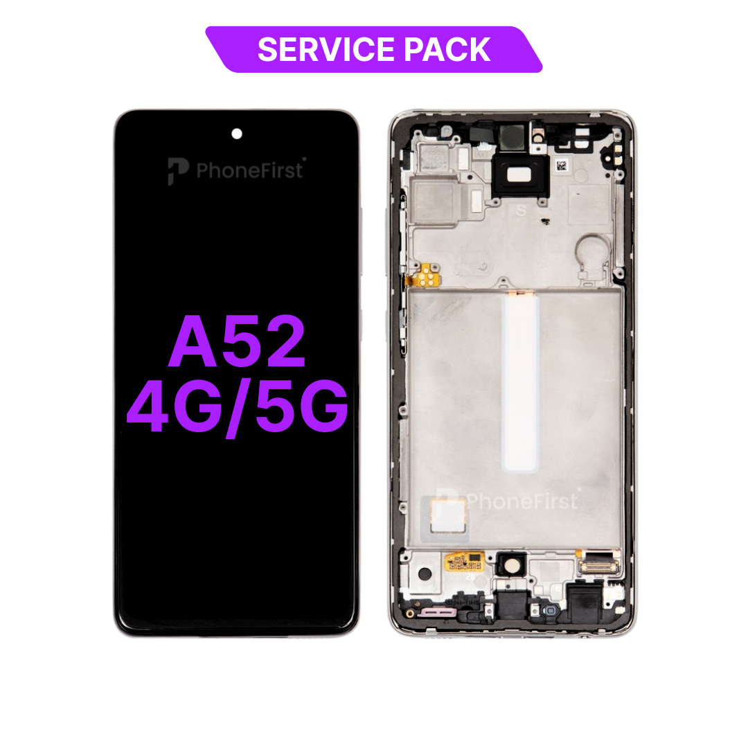 Samsung A52 4G/5G A525/A526 LCD (W/F) Service Pack White