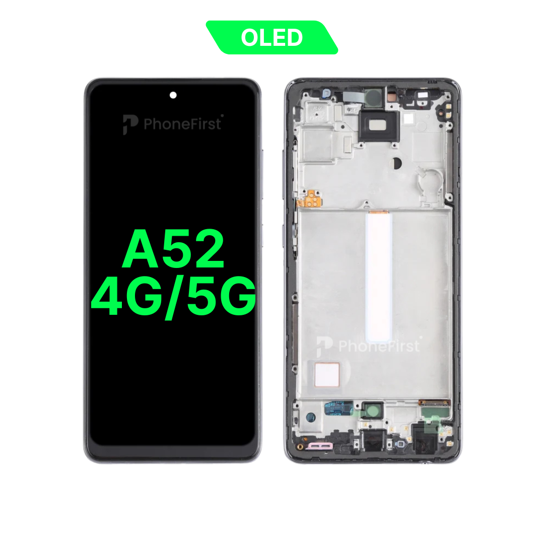 Samsung A52 4G/5G A525/A526 LCD (W/F) Small OLED Black