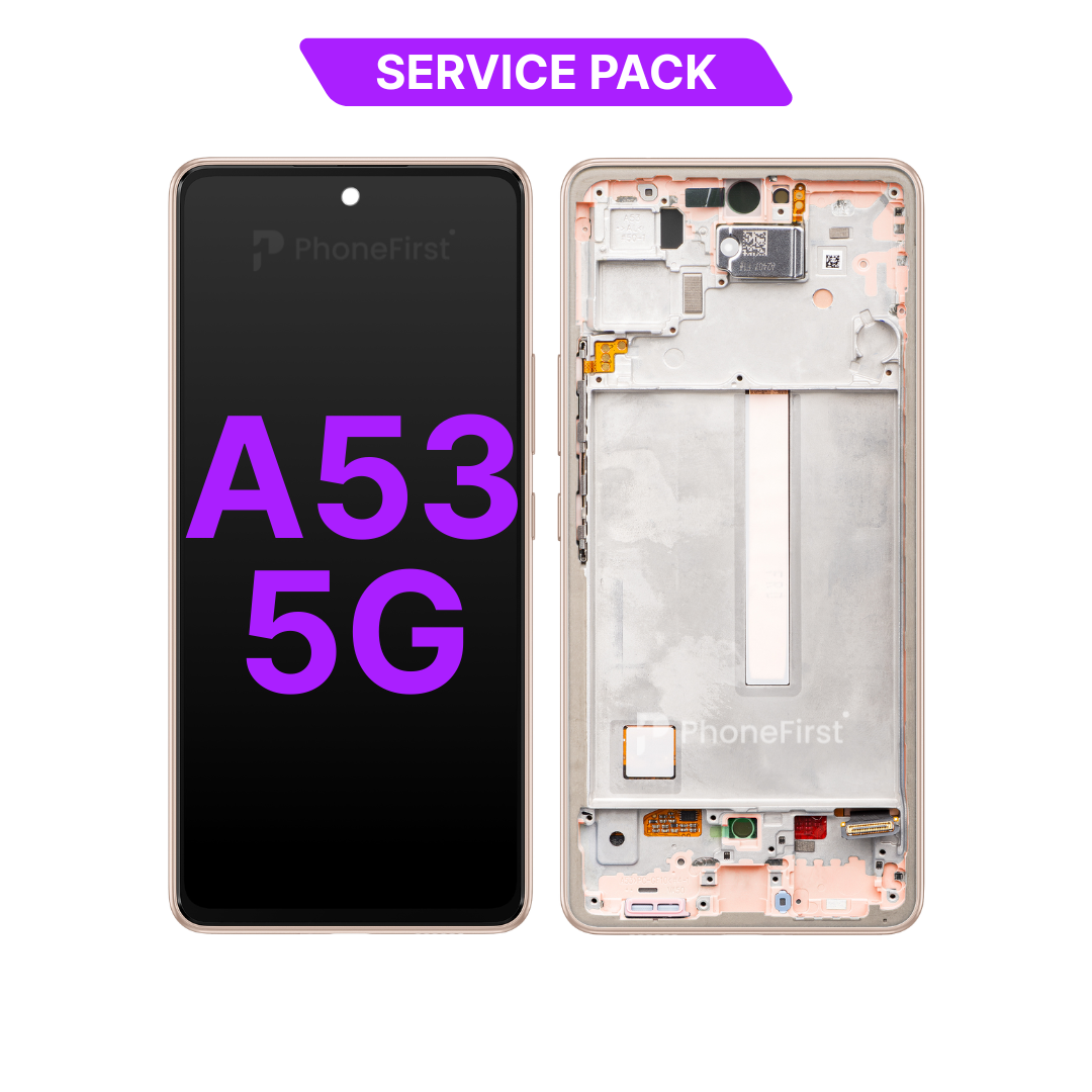 Samsung A53 5G A536 LCD (W/F) Service Pack Peach