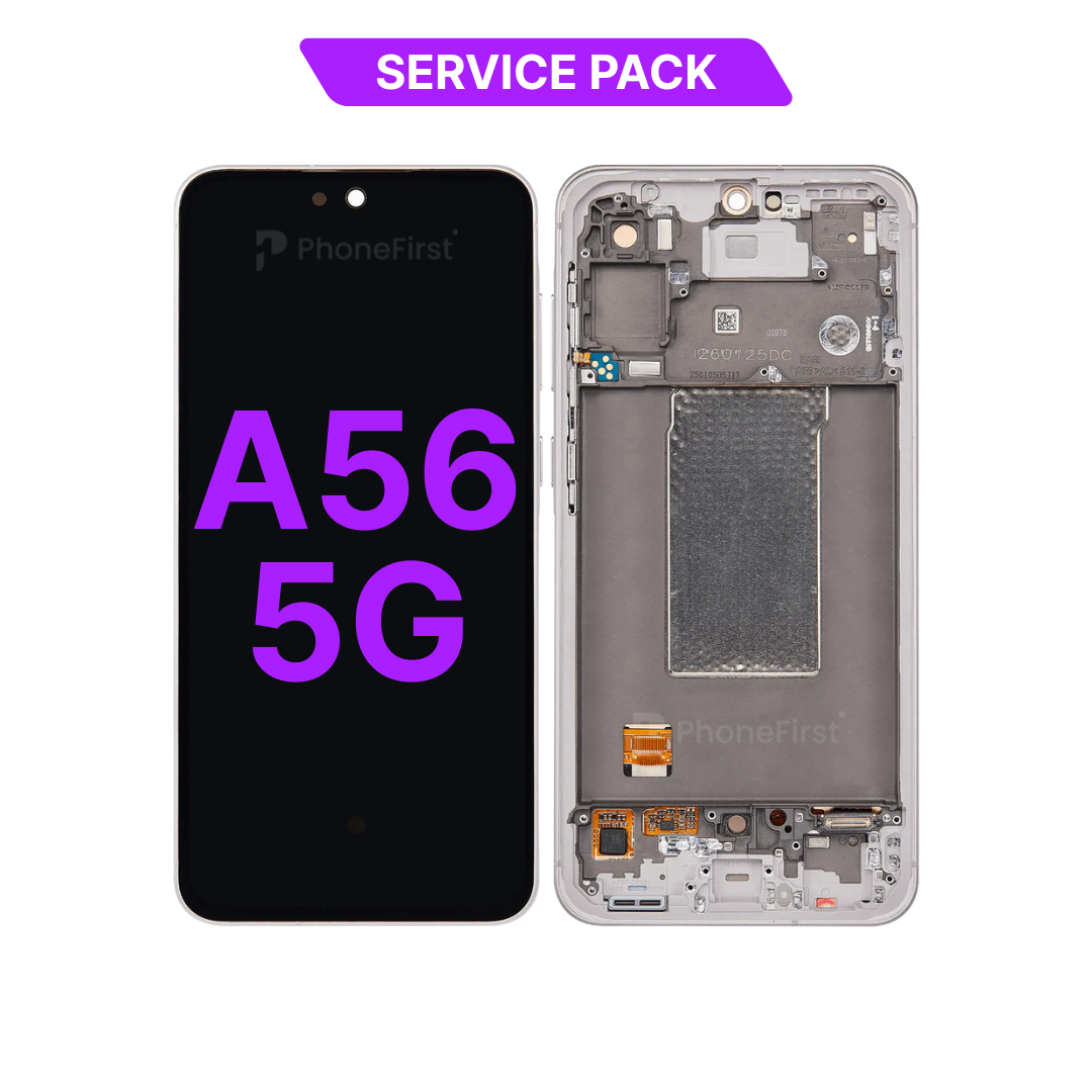 Samsung A56 5G A566 LCD (W/F) Service Pack Pink