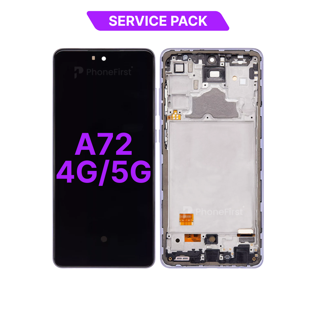 Samsung A72 A725 4G / A726 5G LCD (W/F) Service Pack Violet