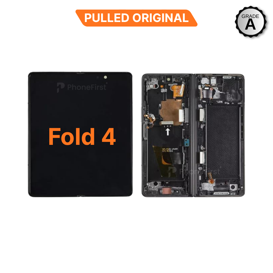 Samsung Fold 4 F936 LCD (W/F) Pulled Original Grade A Inner Black
