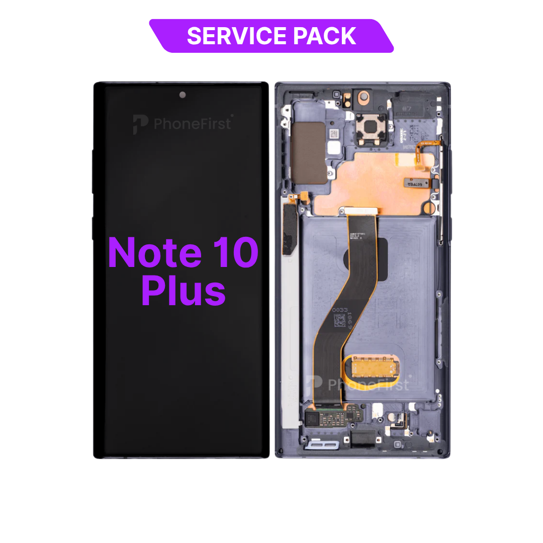 Samsung Note 10 Plus N975 LCD (W/F) Service Pack Black