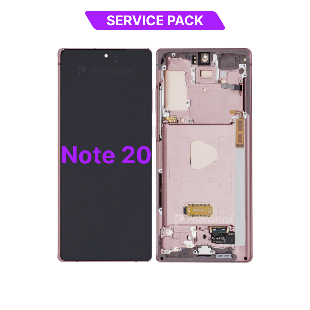 Samsung Note 20 N980 LCD (W/F) Service Pack Bronze