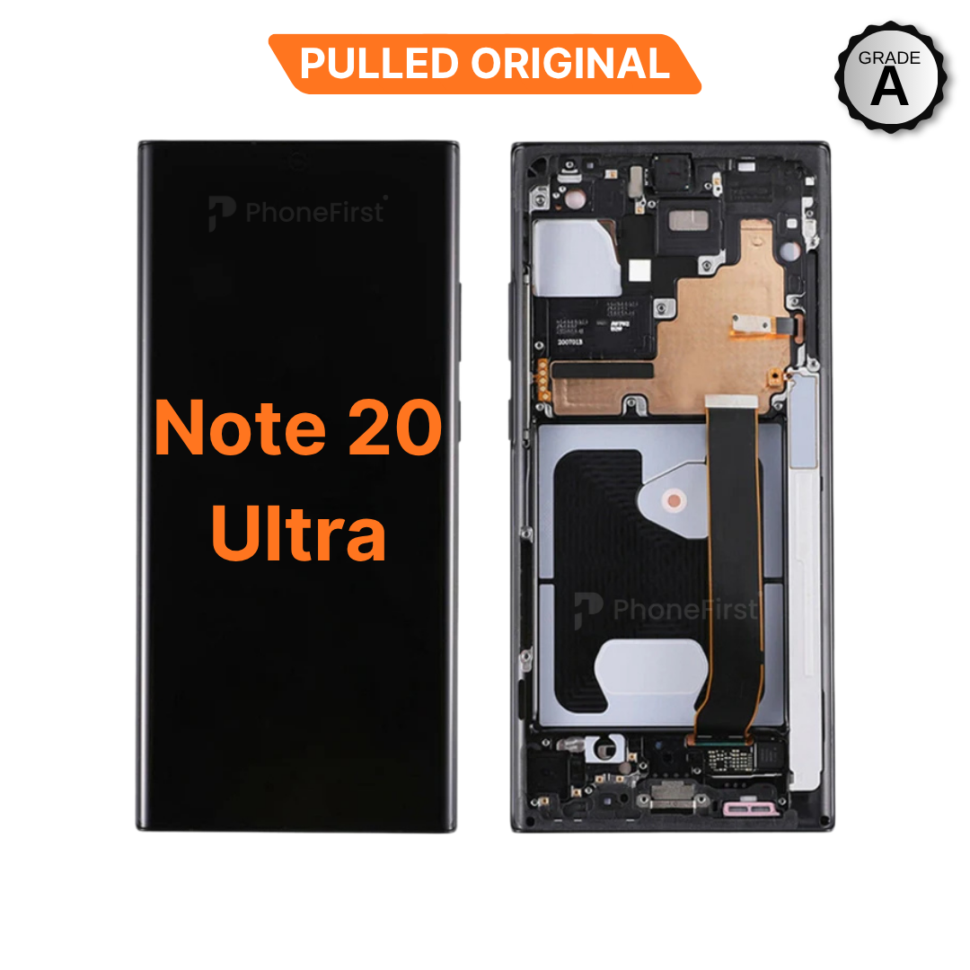 Samsung Note 20 Ultra G985 LCD (W/F) Pulled Original Grade A Black