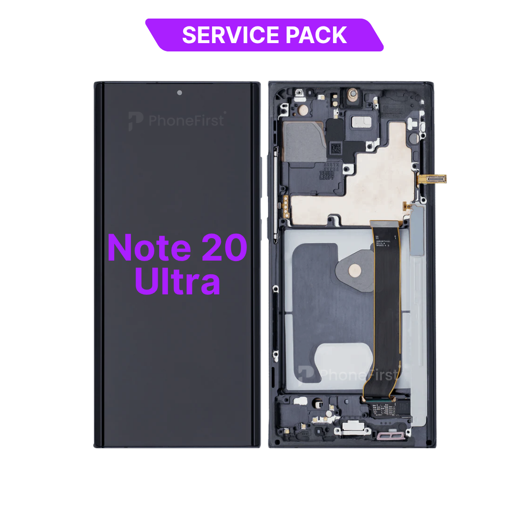 Samsung Note 20 Ultra N985 LCD (W/F) Service Pack Black