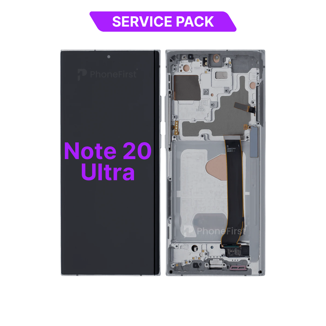 Samsung Note 20 Ultra N985 LCD (W/F) Service Pack White