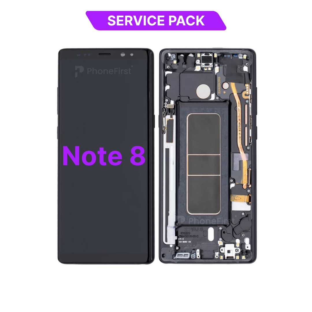 Samsung Note 8 N950 LCD (W/F) Service Pack Black