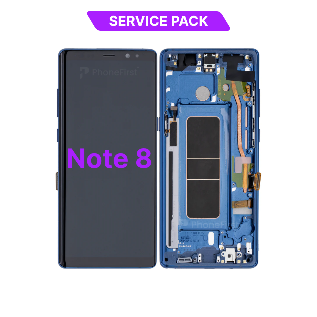 Samsung Note 8 N950 LCD (W/F) Service Pack Blue