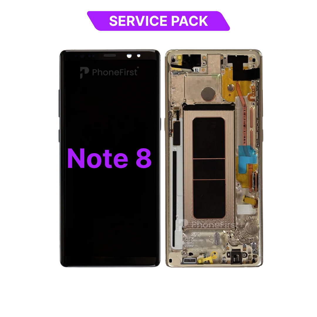 Samsung Note 8 N950 LCD (W/F) Service Pack Gold