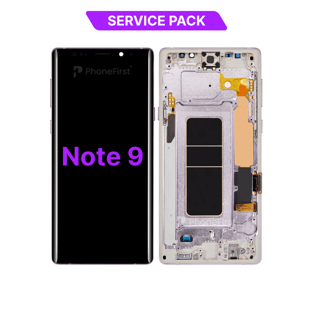 Samsung Note 9 N960 LCD (W/F) Service Pack Lavender / Purple