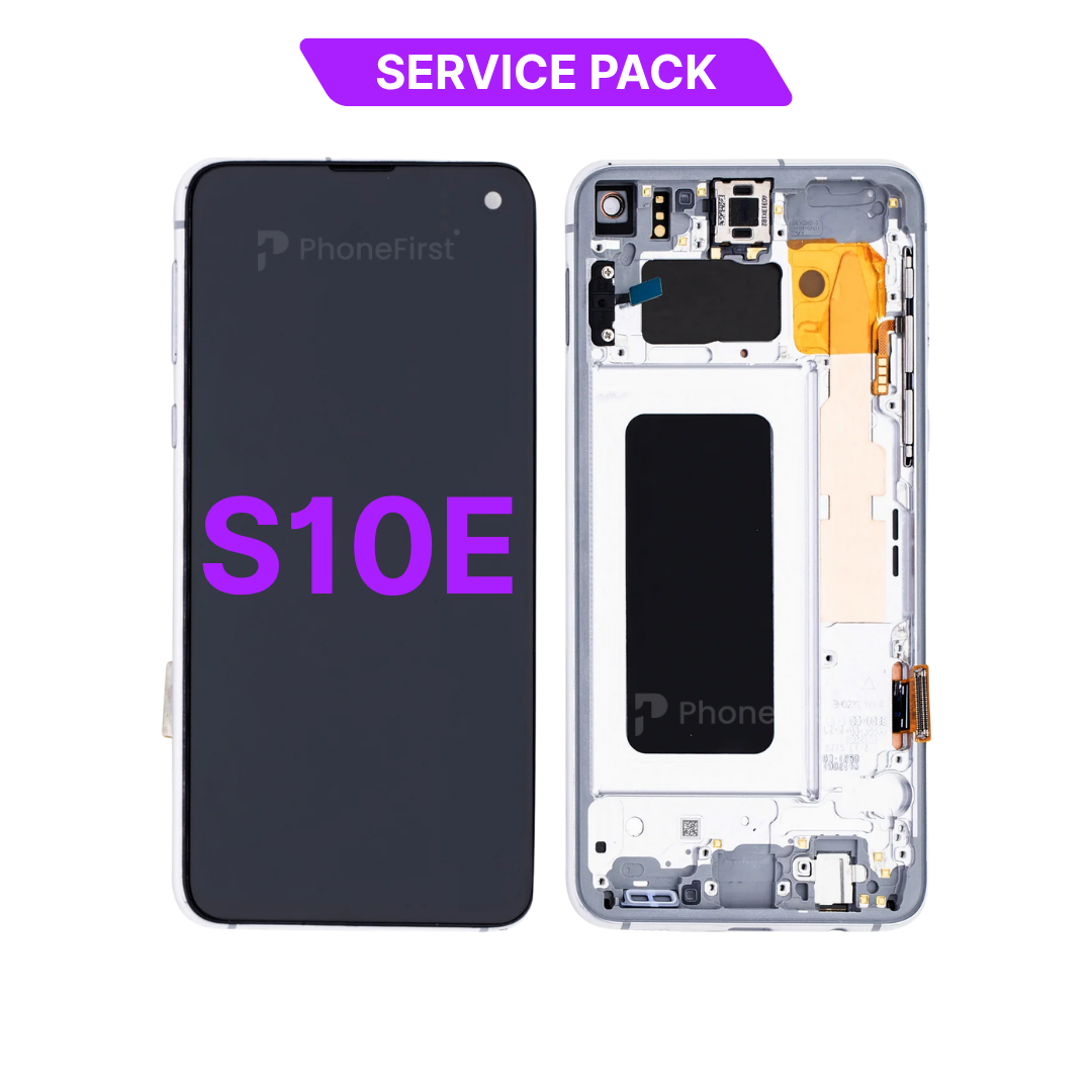 Samsung S10E G970 LCD (W/F) Service Pack White