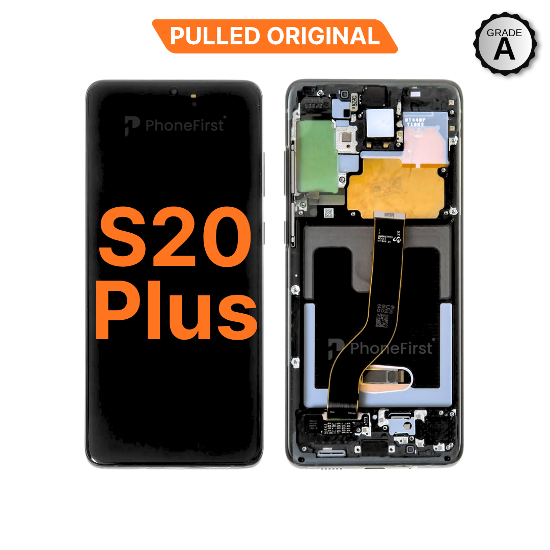 Samsung S20 Plus G985 LCD (W/F) Pulled Original Grade A Black