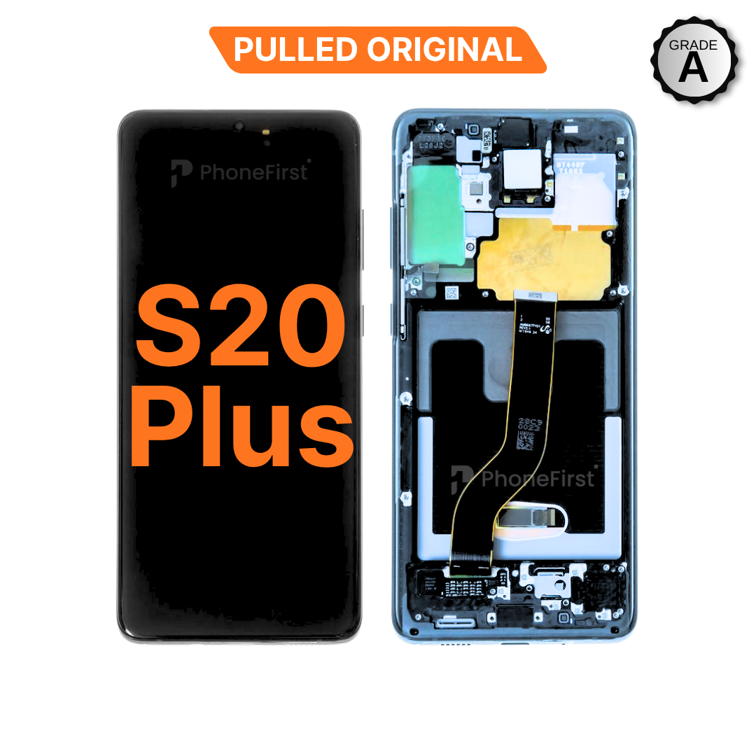 Samsung S20 Plus G985 LCD (W/F) Pulled Original Grade A Cloud Blue