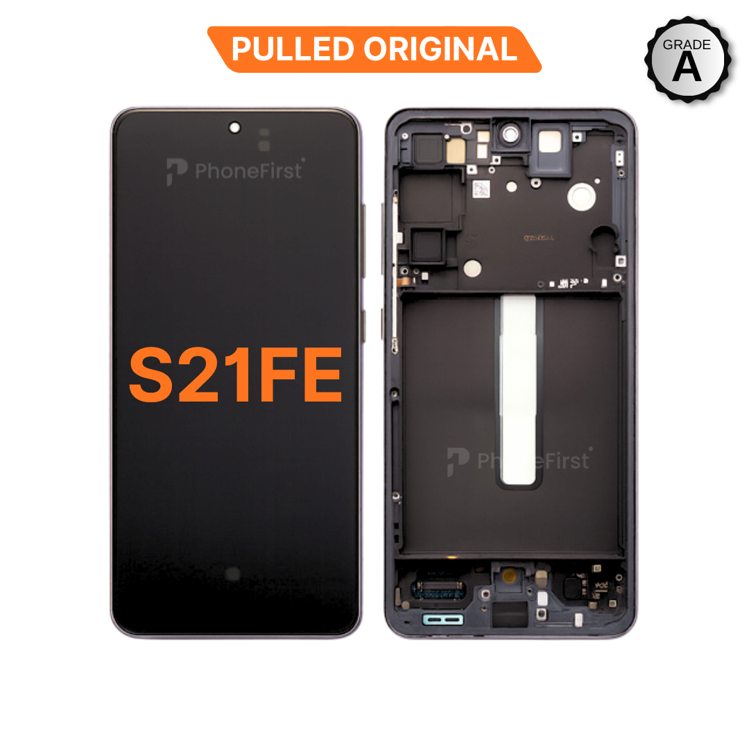 Samsung S21 FE G990 LCD (W/F) Pulled Original Grade A Graphite