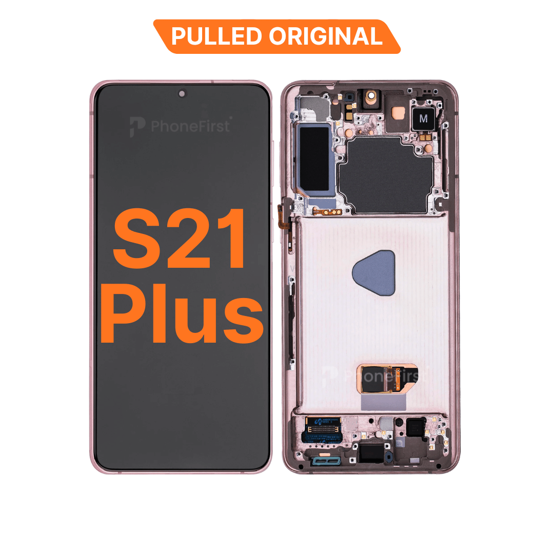 Samsung S21 Plus G996 LCD (W/F) Pulled Original (14 Days) Violet
