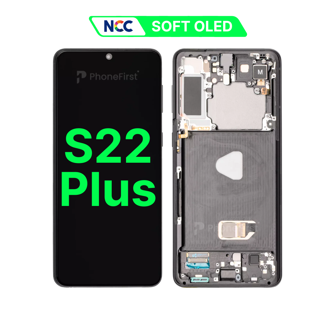 Samsung S22 Plus S906 LCD (W/F) Soft OLED Black