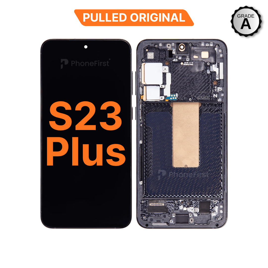 Samsung S23 Plus S916 LCD (W/F) Pulled Original Grade A Black