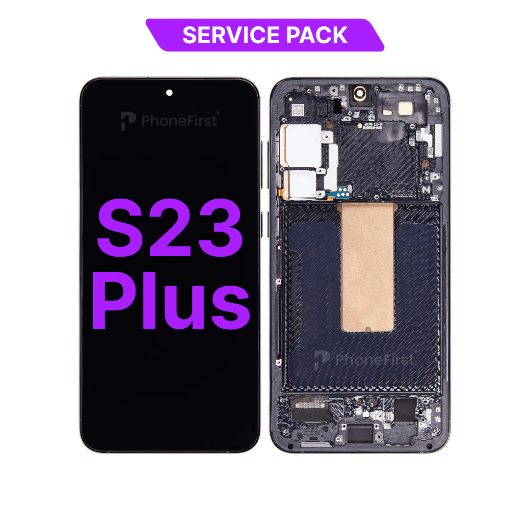 Samsung S23 Plus S916 LCD (W/F) Service Pack Black