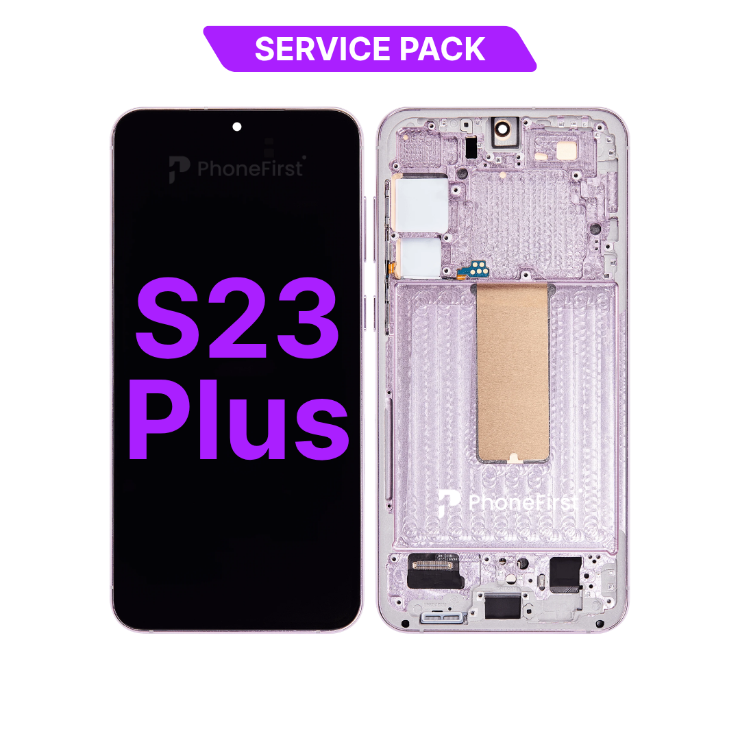 Samsung S23 Plus S916 LCD (W/F) Service Pack Lavender / Pink