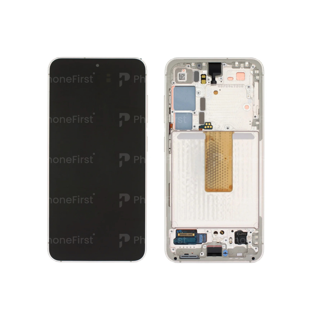 Samsung S23 S911 LCD (W/F) Service Pack Cream/Beige