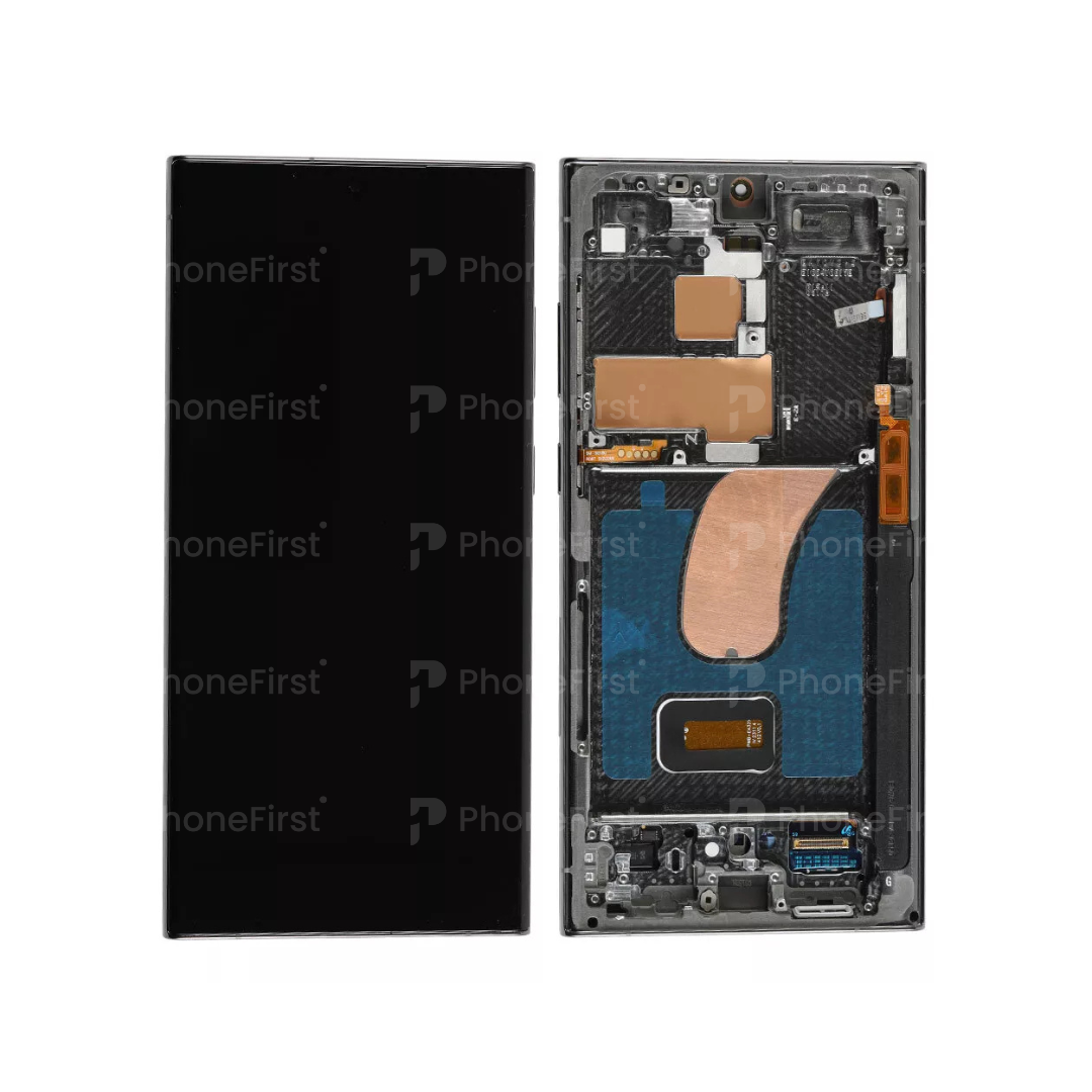 Samsung S23 Ultra S918 LCD (W/F) Glass Change Green