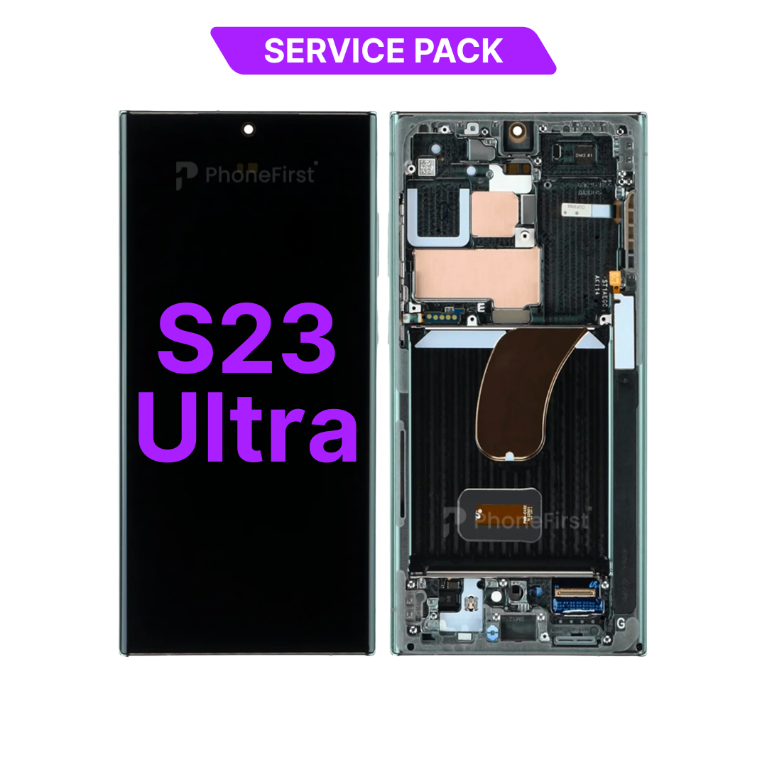 Samsung S23 Ultra S918 LCD (W/F) Service Pack Green