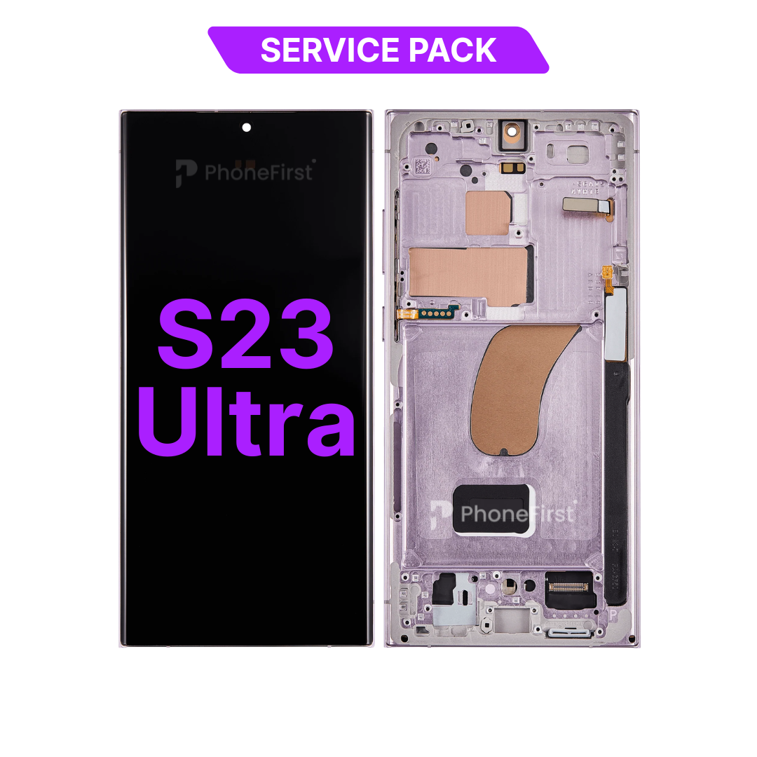 Samsung S23 Ultra S918 LCD (W/F) Service Pack Lavender