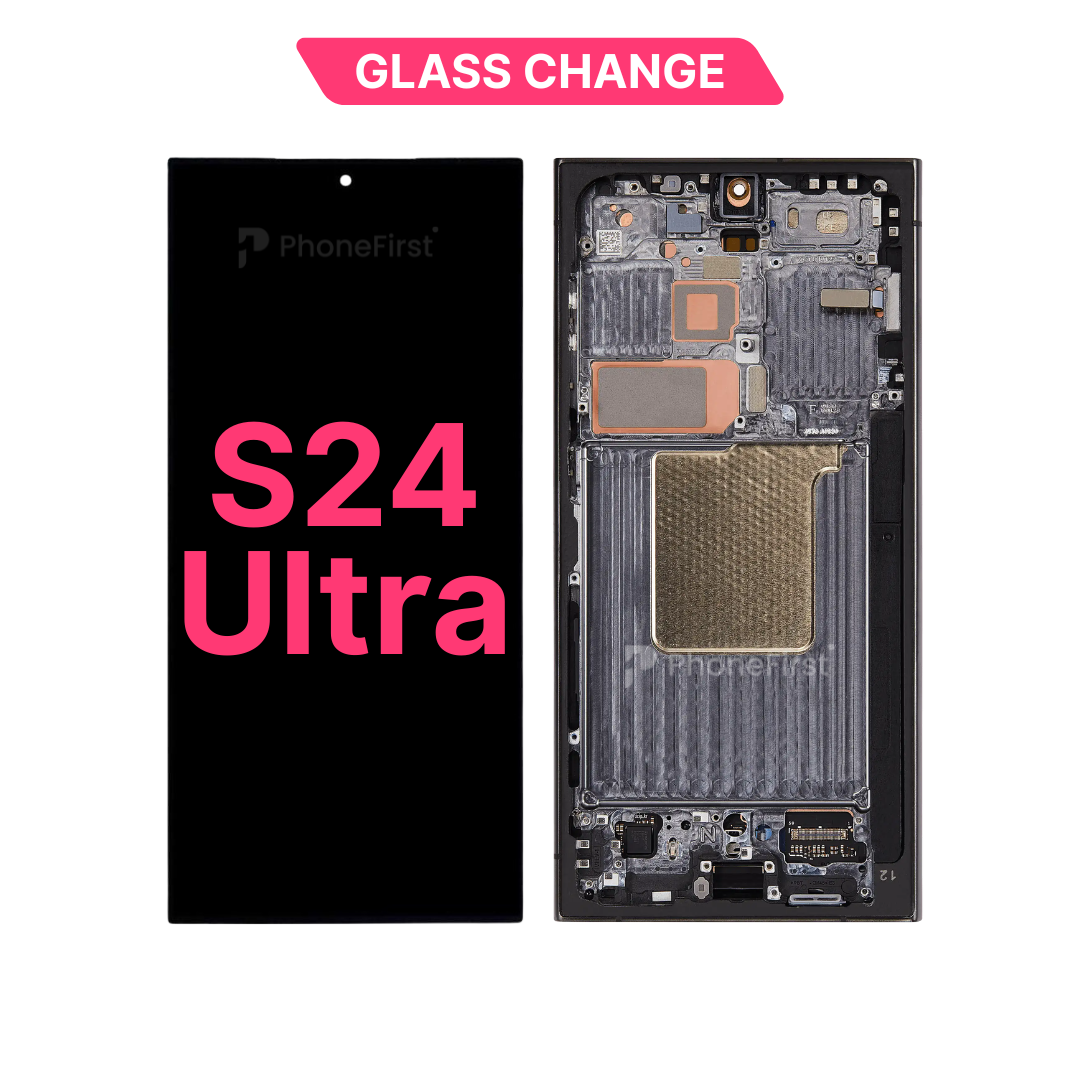 Samsung S24 Ultra S928 LCD (W/F) Change Glass Black