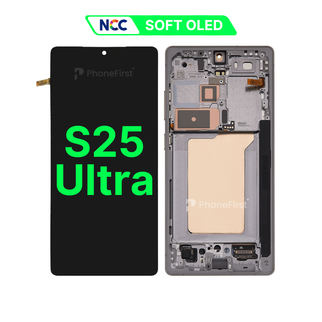 Samsung S25 Ultra S938 LCD (W/F) Soft OLED Titanium