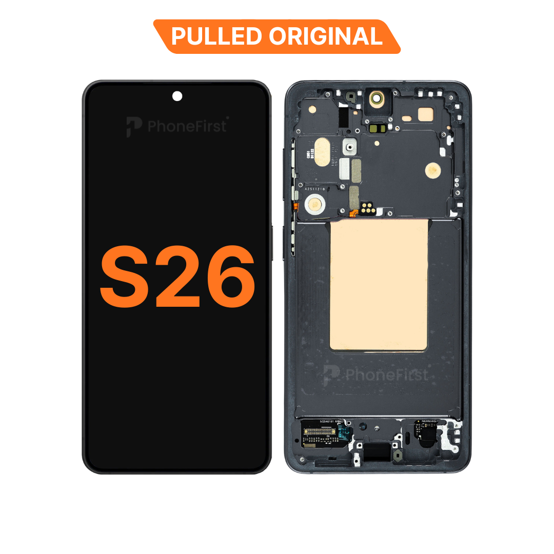 Samsung S26 S942 LCD (W/F) Pulled Original (14 Days) Black
