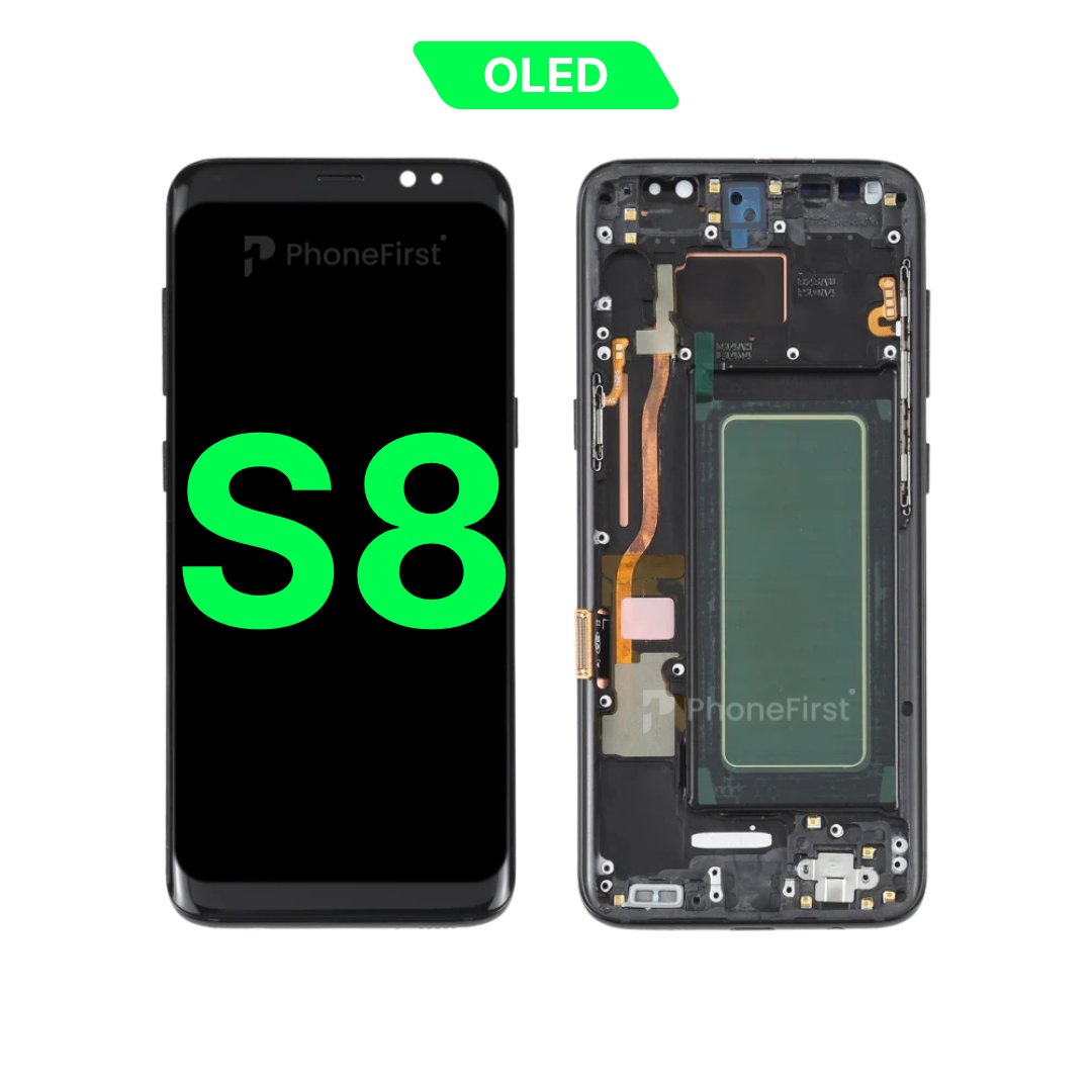 Samsung S8 G950 LCD (W/F) OLED Black