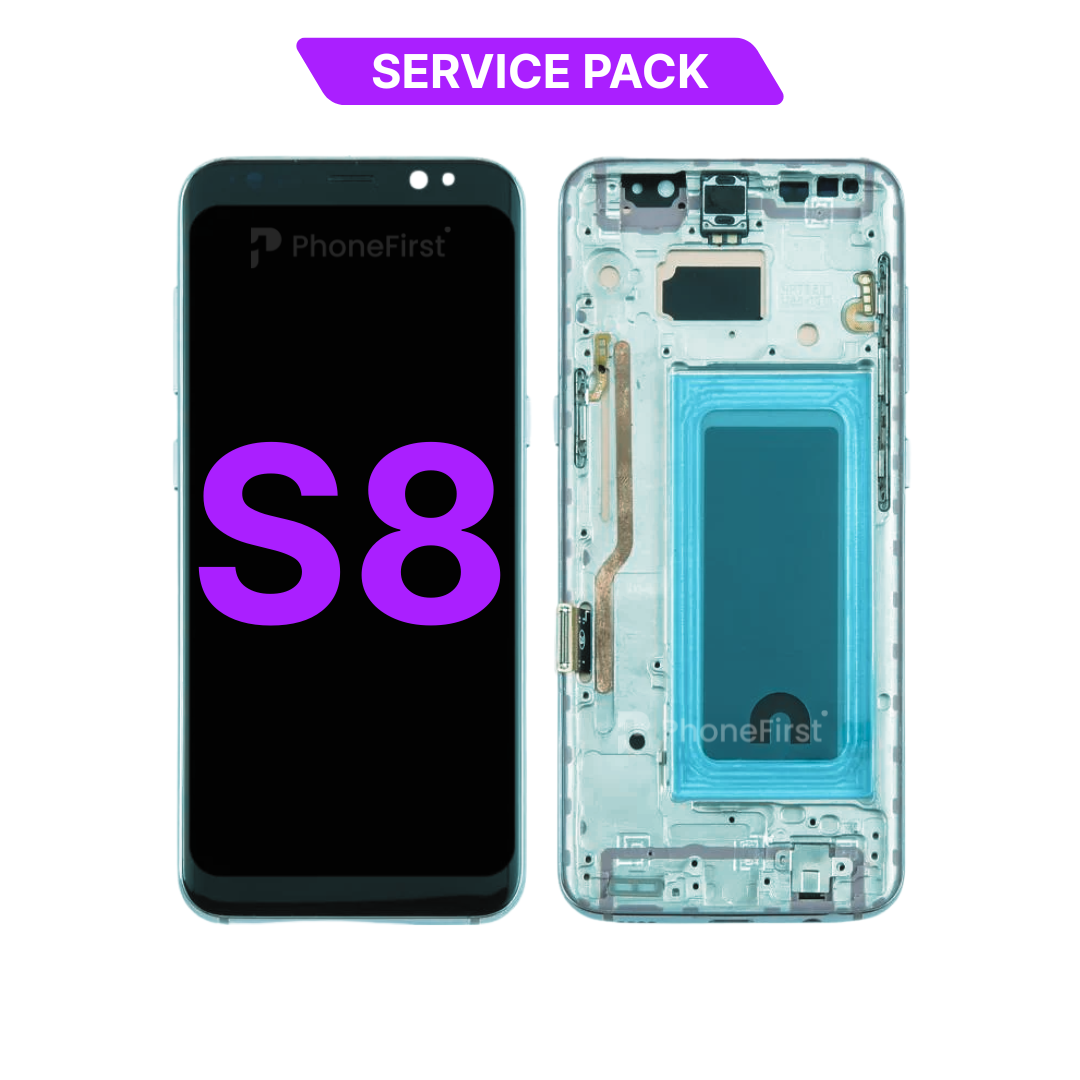 Samsung S8 G950 LCD (W/F) Service Pack Blue
