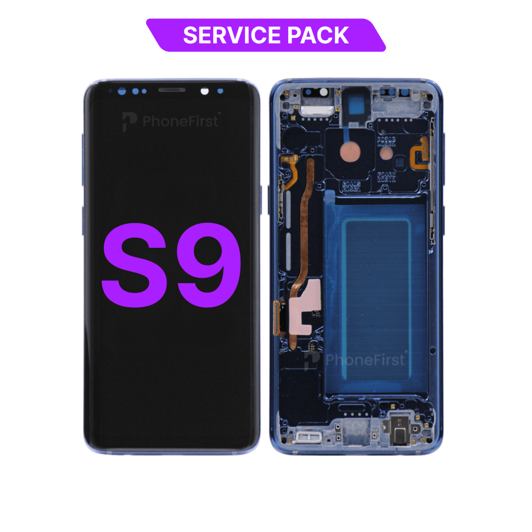 Samsung S9 G960 LCD (W/F) Service Pack Blue