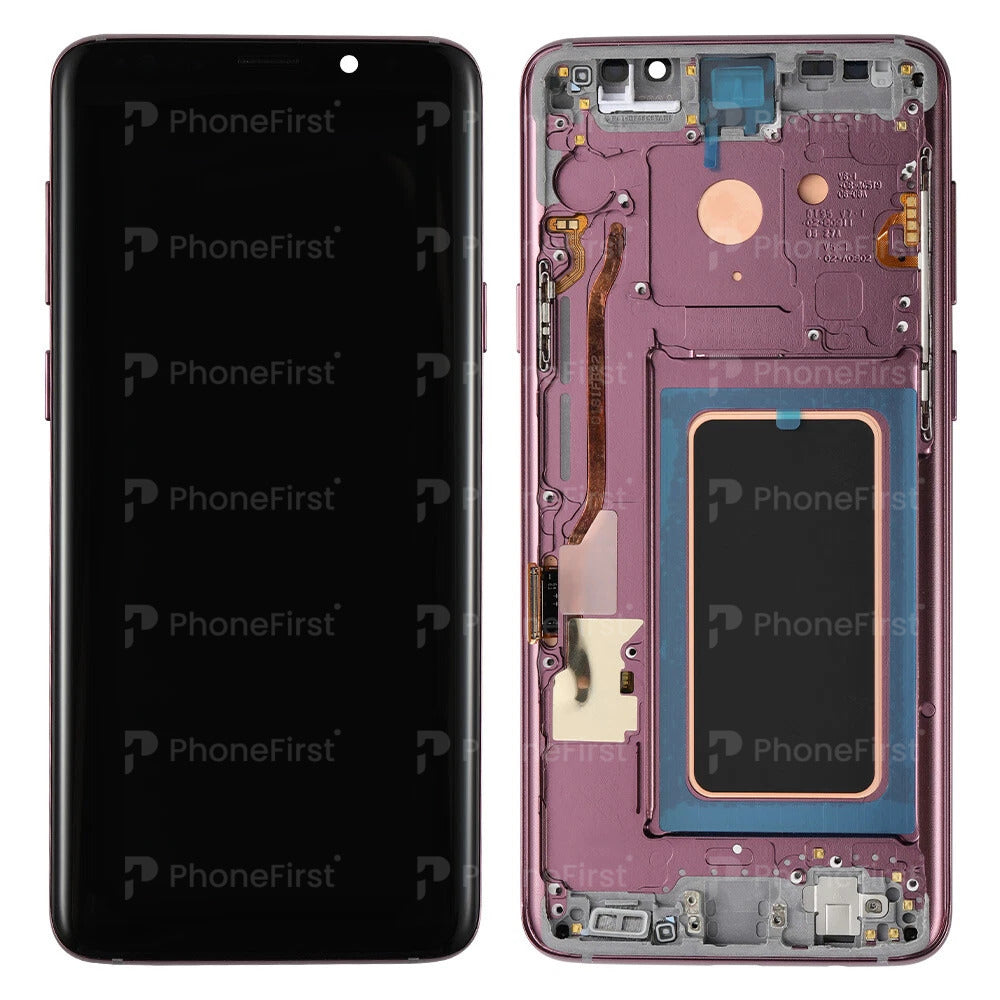 Samsung S9 Plus G965 LCD (W/F) Service Pack Purple