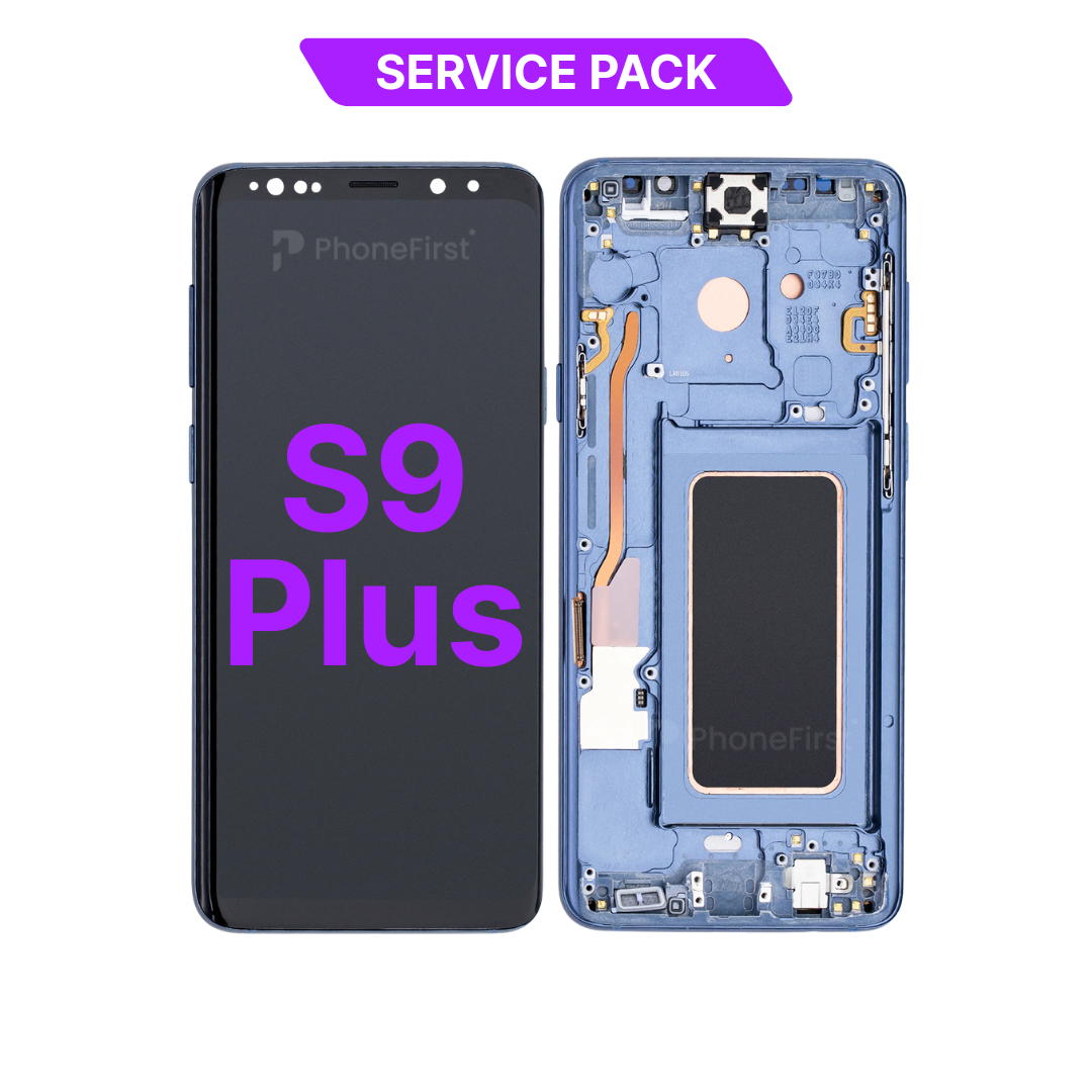Samsung S9 Plus G965 LCD (W/F) Service Pack Blue
