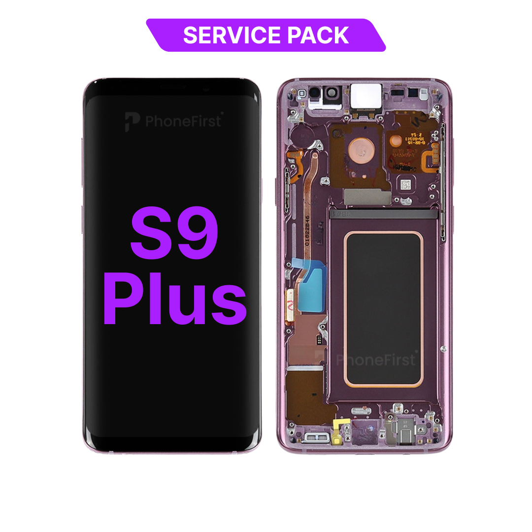 Samsung S9 Plus G965 LCD (W/F) Service Pack Purple