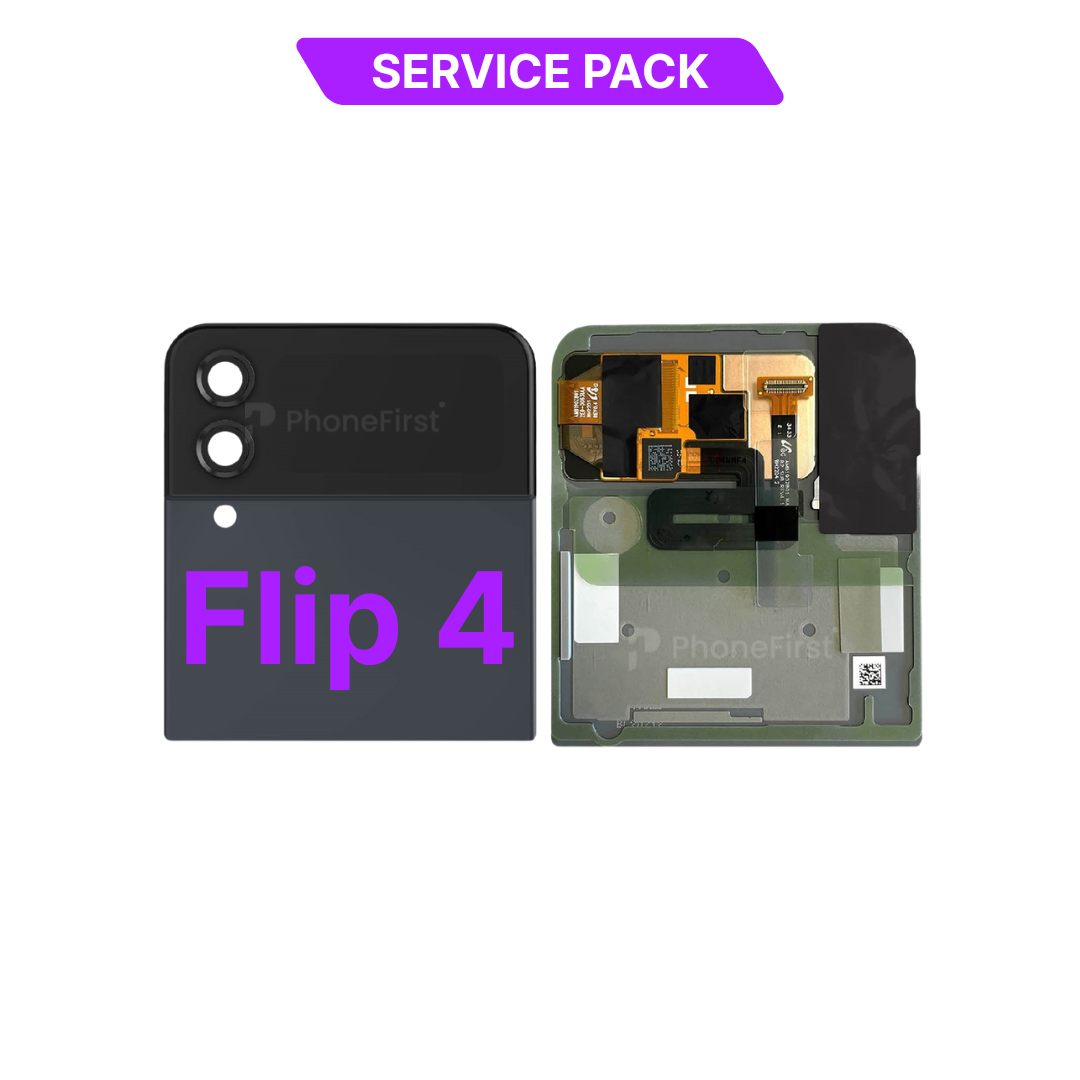 Samsung Z Flip 4 F721 LCD (N/F) Service Pack Outer Graphite