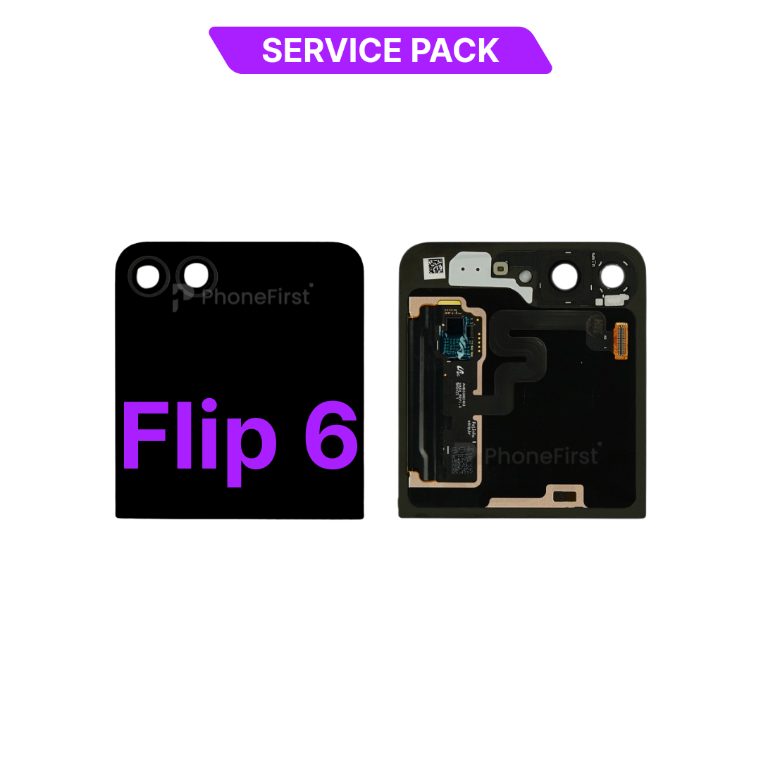 Samsung Z Flip 6 F741 LCD (N/F) Service Pack Outer Black