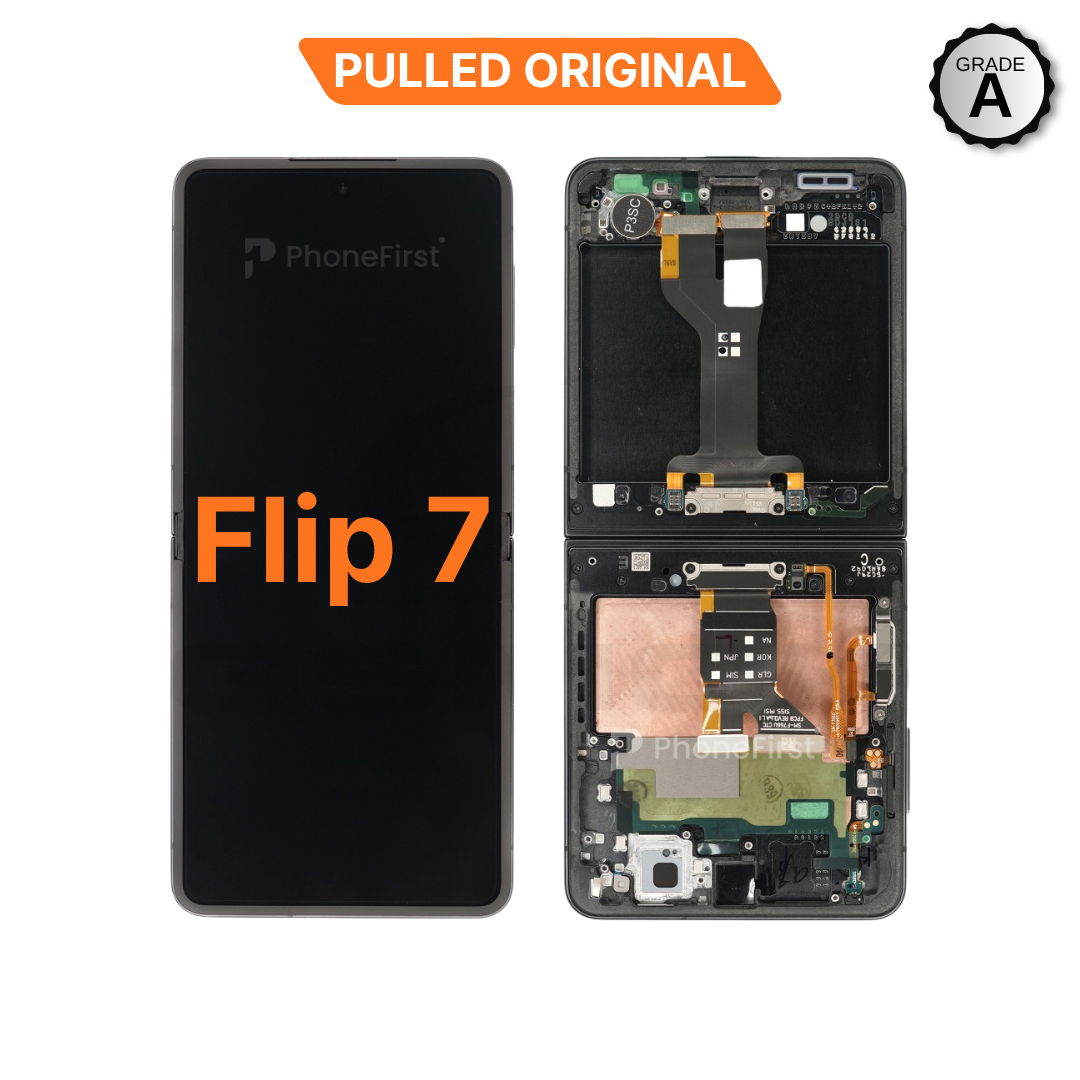 Samsung Z Flip 7 F766 LCD (W/F) Pulled Original Grade A Inner Black
