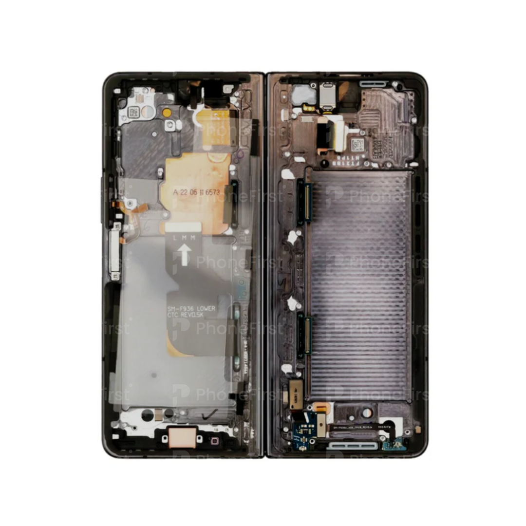 Samsung Z Fold 4 F936 LCD (W/F) Service Pack Black Inner LCD