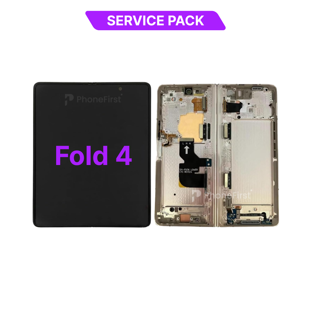 Samsung Z Fold 4 F936 LCD (W/F) Service Pack Beige Inner
