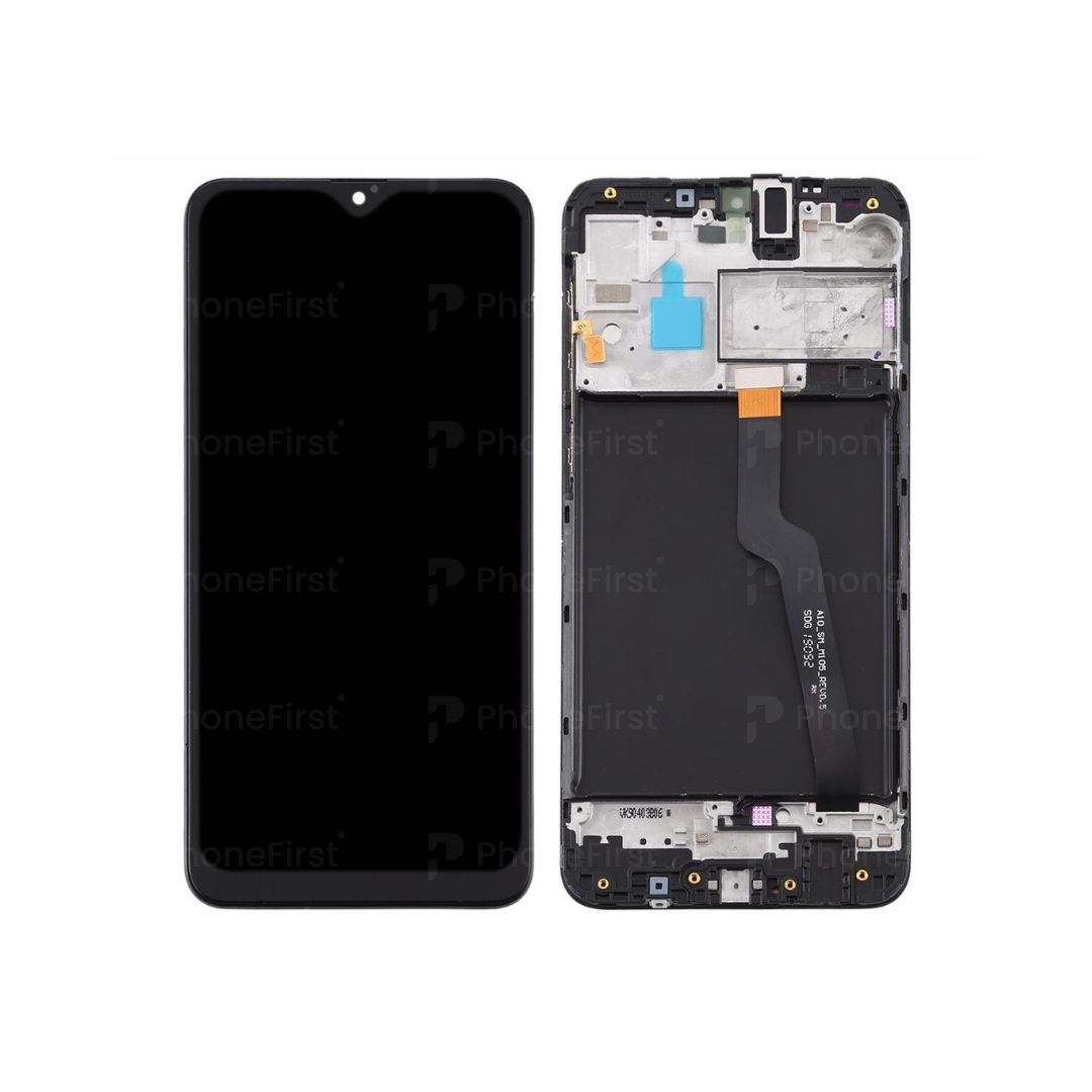 Samsung A10 A105 LCD (W/F) Glass Change Black