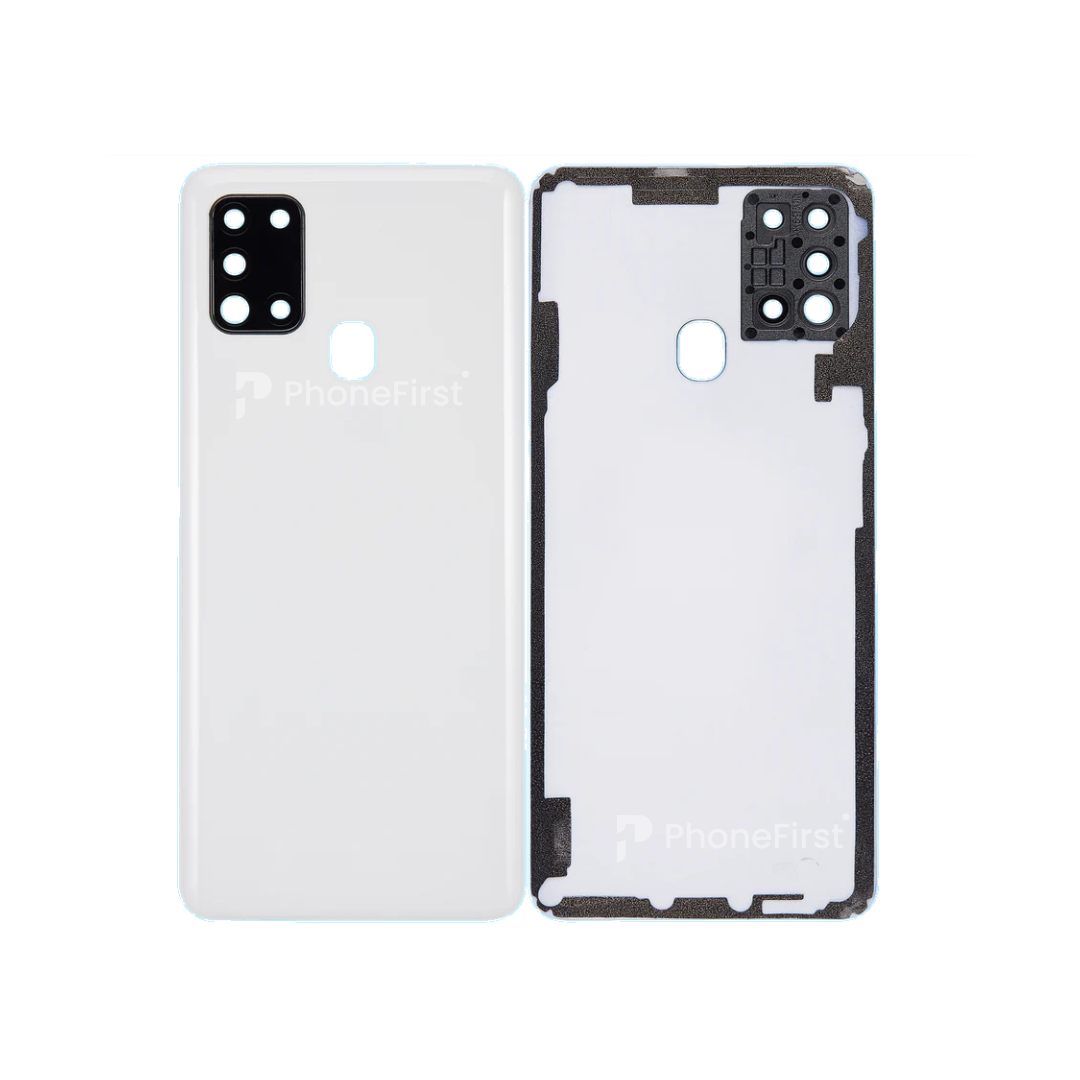 Samsung A21s A217 - Battery Back With Lens White
